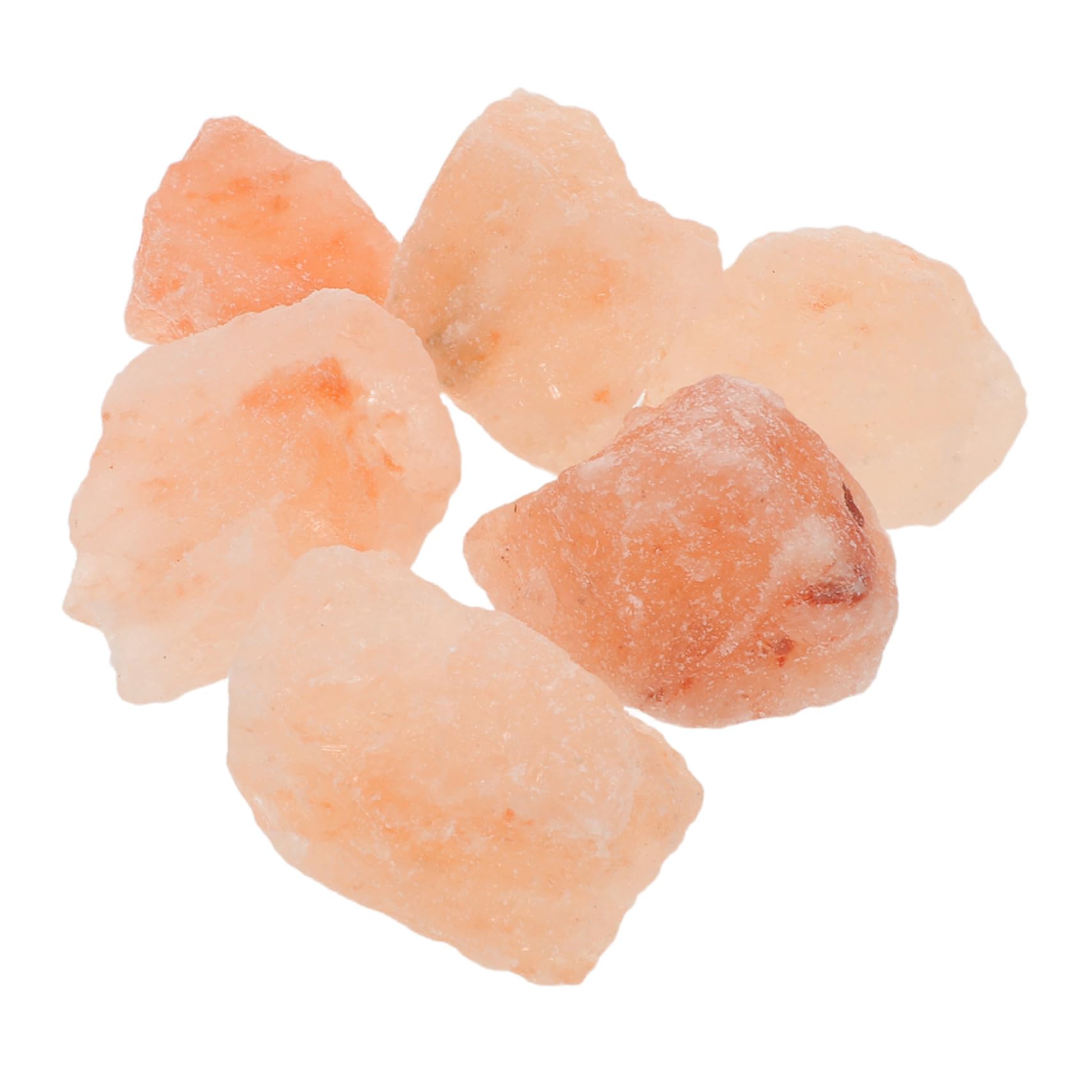 DOITOOL Cristaux de Sel Rose de L'himalaya en Vrac Pierres de Sel Gemme Naturelle pour Décoration Intérieure et Projets DIY