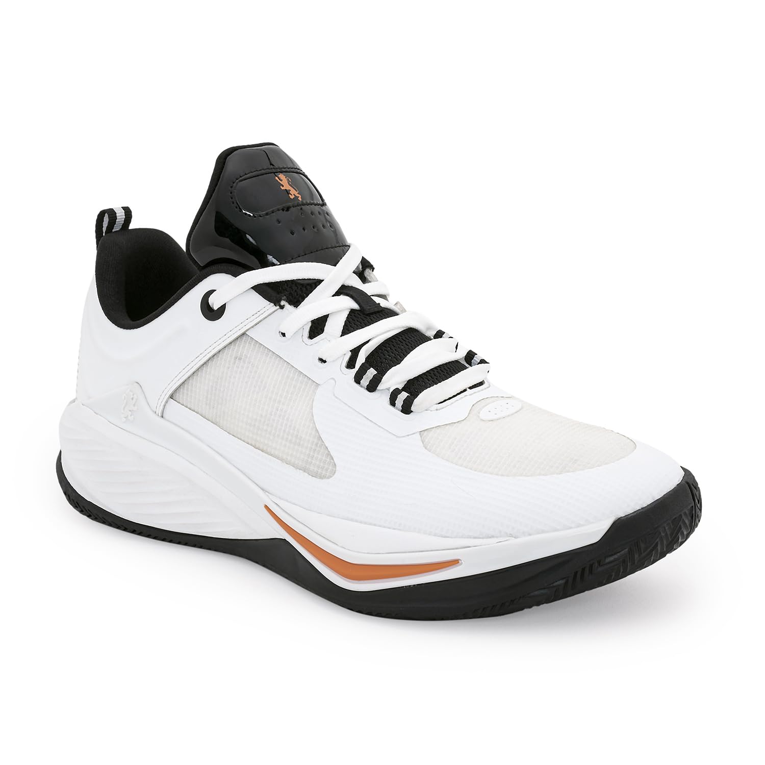 Red Tape Men's Sneakers White Blue Mesh TPU Pu Round Toe Lace-Up-image-43