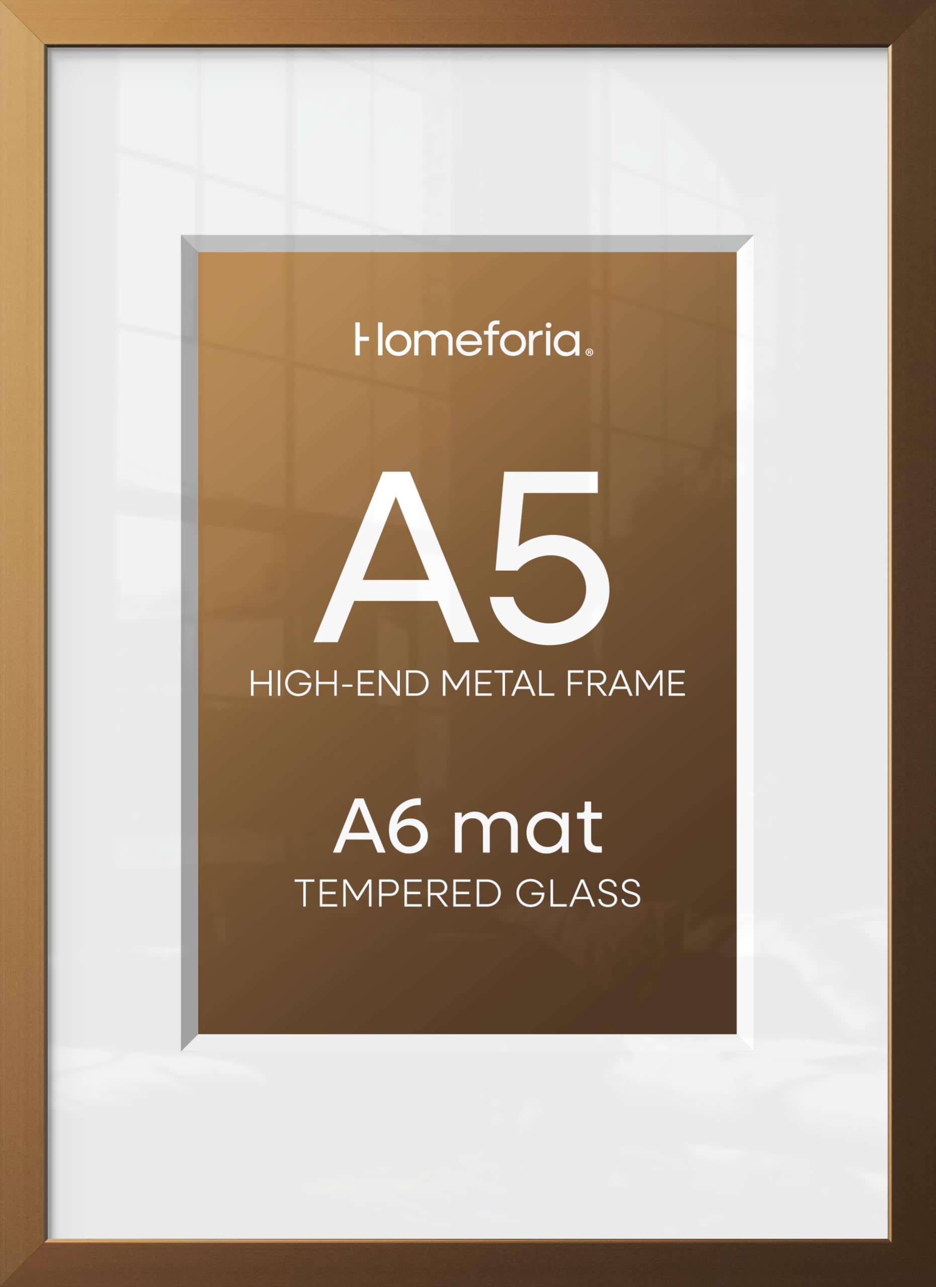 Homeforia A5 Picture Frame Bronze