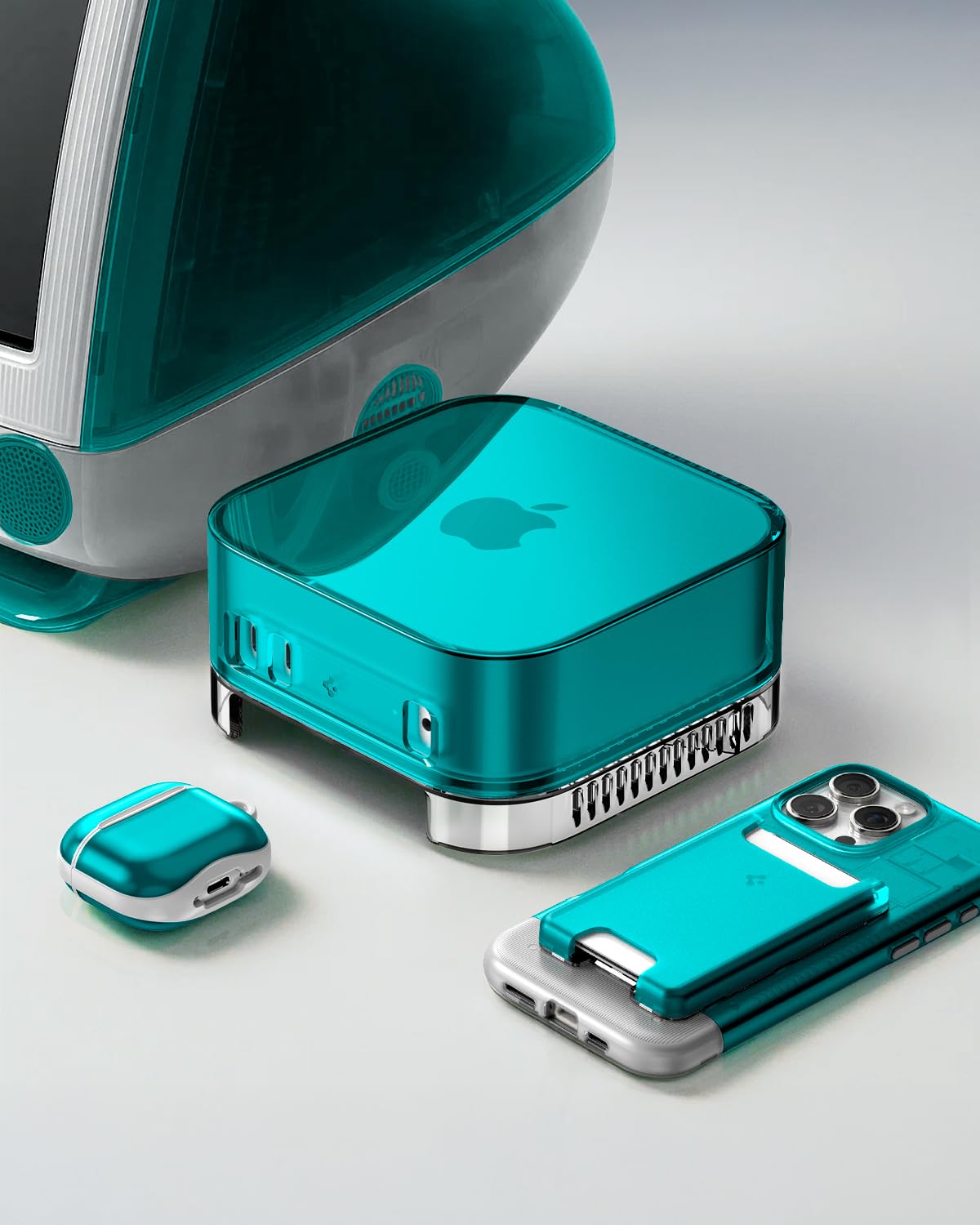 Amazon.co.jp: Spigen Mac mini M6/M5 Pro/M4 Pro/M4 対応 ケース エア