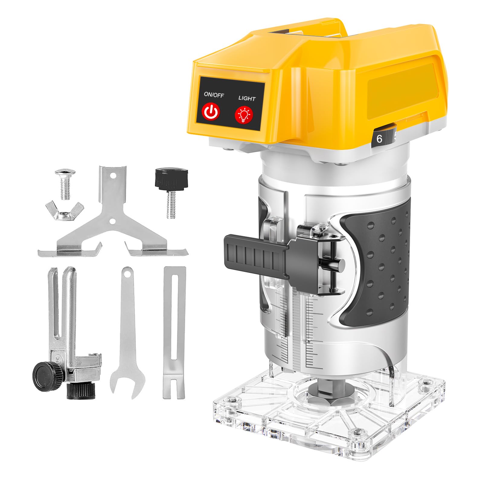 In Cut Off Tool Tool Only 20V Cordless Trim Router DEWALT