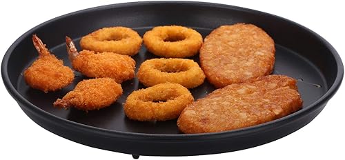 Miniatura 6 de MACONEE Sartén universal para microondas de 12 pulgadas, utensilios de cocina crujientes, olla para microondas para recalentar pizza congelada,