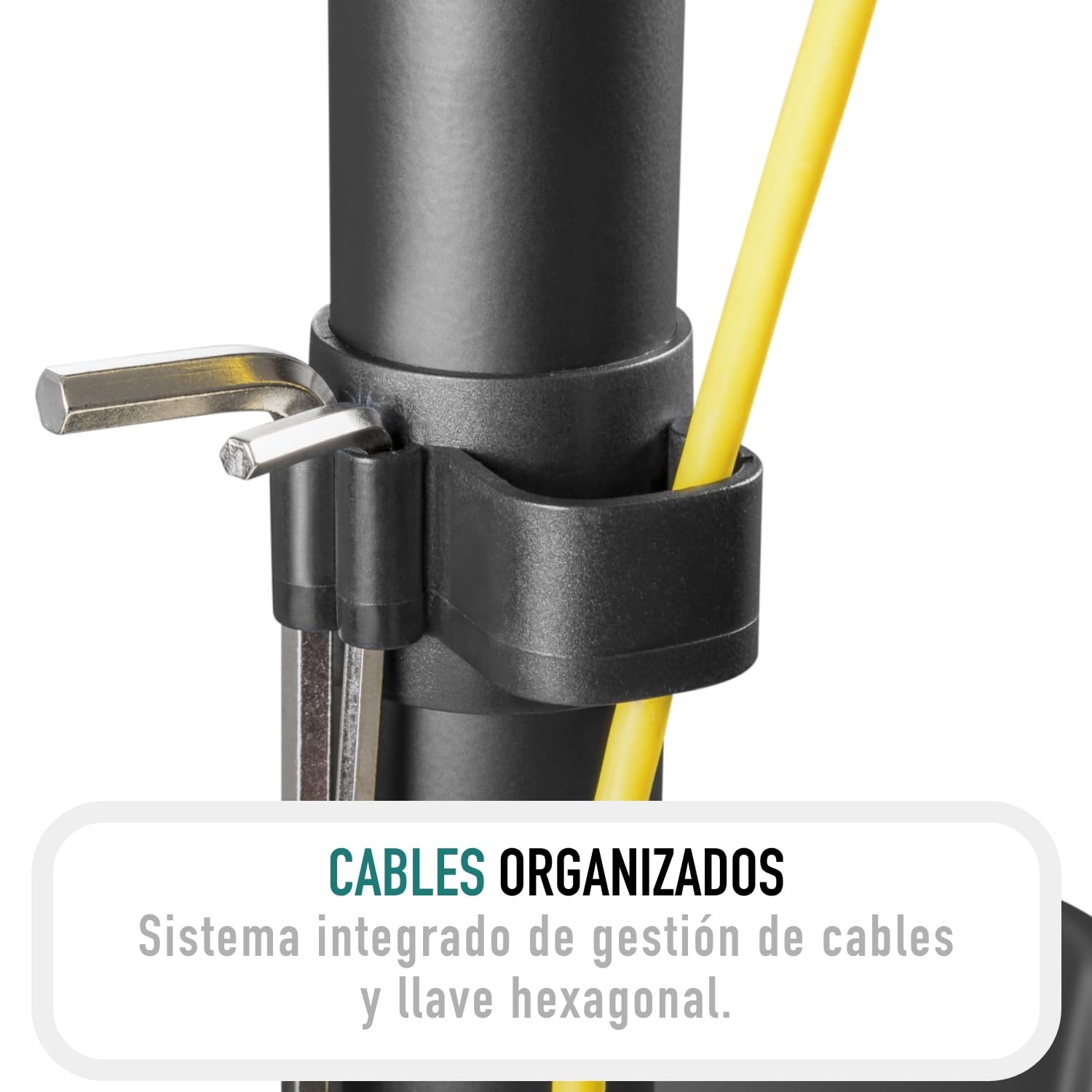 Soporte para 1 Monitores para 13”-32” Pantallas, Soporte Dos Monitores con Construcción Robusta, Brazo Monitor - Inclinación Ajustable ±45º/Giro 360º/Rotación 360º/Peso hasta 8KG/ VESA 75 y 100mm