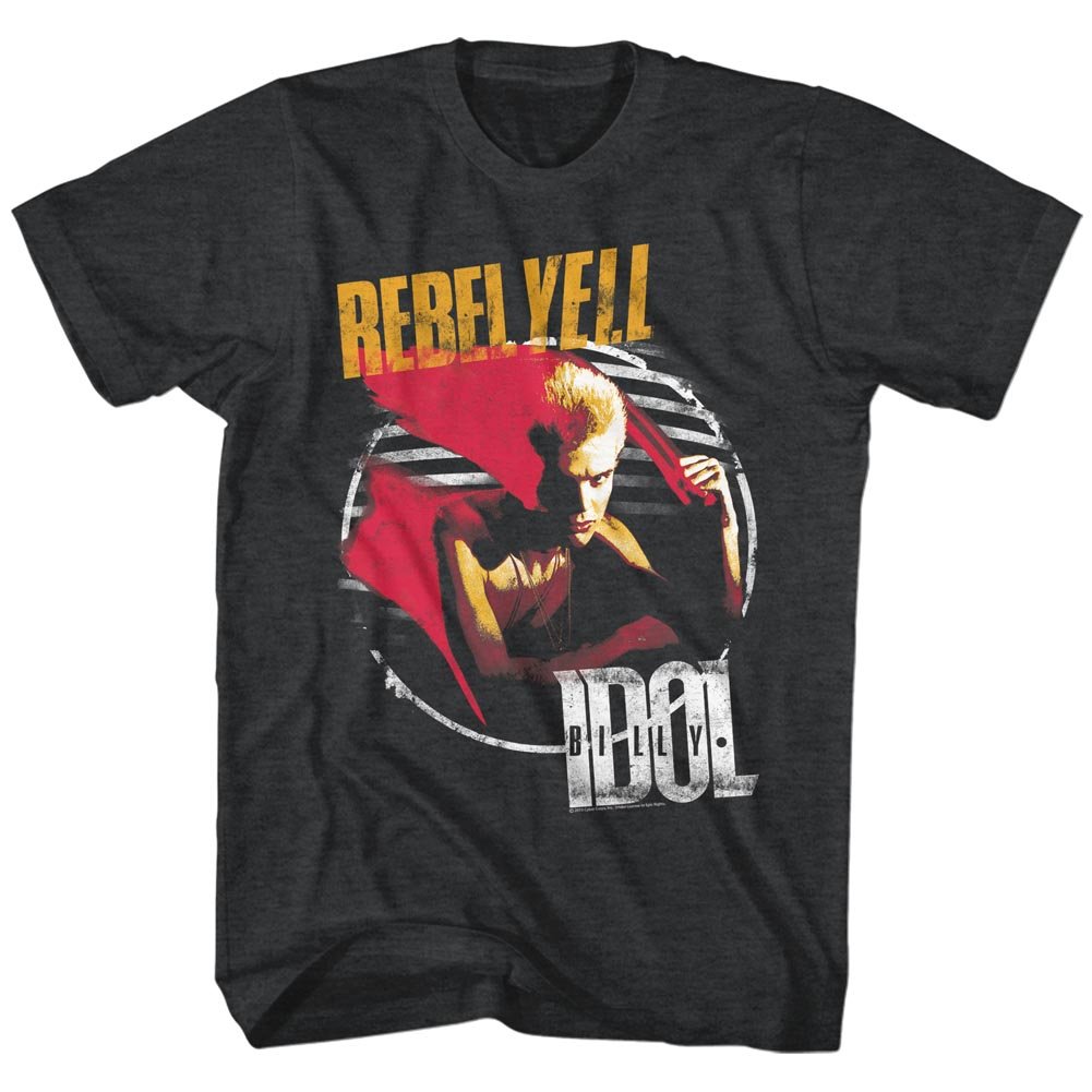 American ClassicsBilly Idol 80's Rebel Yell Punk Rock Singer Musician MTV Adult T-Shirt Tee