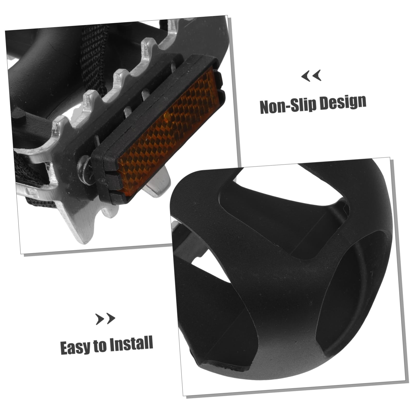 para Bicicleta Infantiles Antideslizantes Plataforma Ancha Resistentes y Accesorios de Recambio para Bicicletas de y de Unidades
