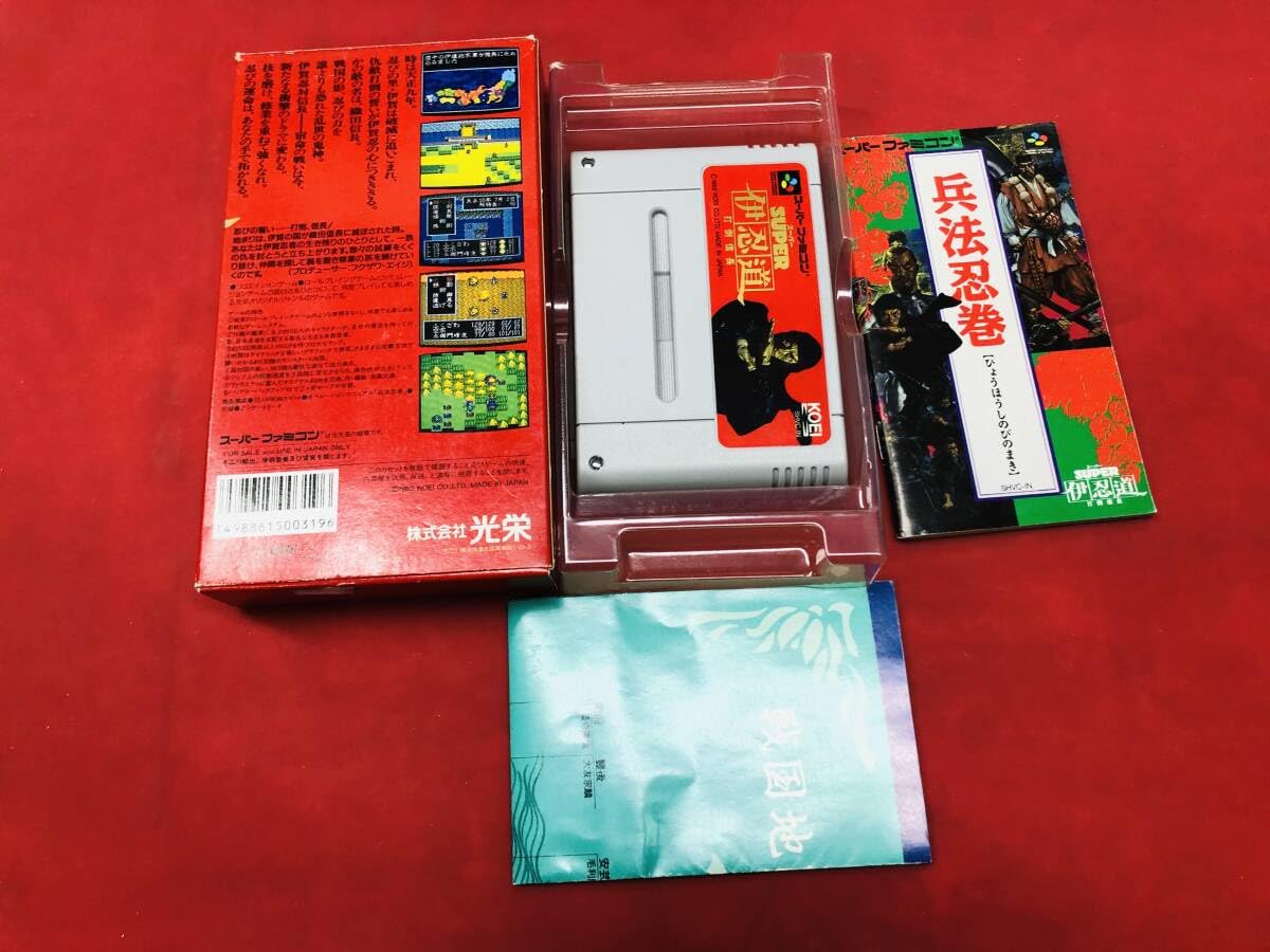 Amazon.co.jp: スーパー伊忍道 打倒信長 箱説マップ付 ！！大量出品中