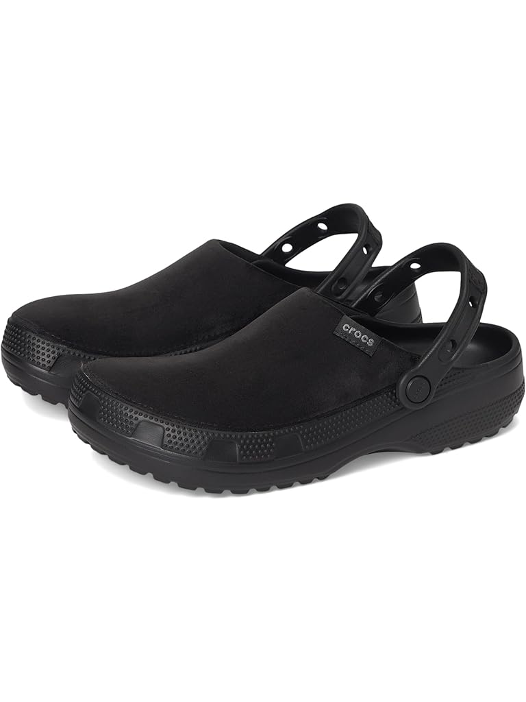 Black Crocs Classic Crafted Canvas Clogs