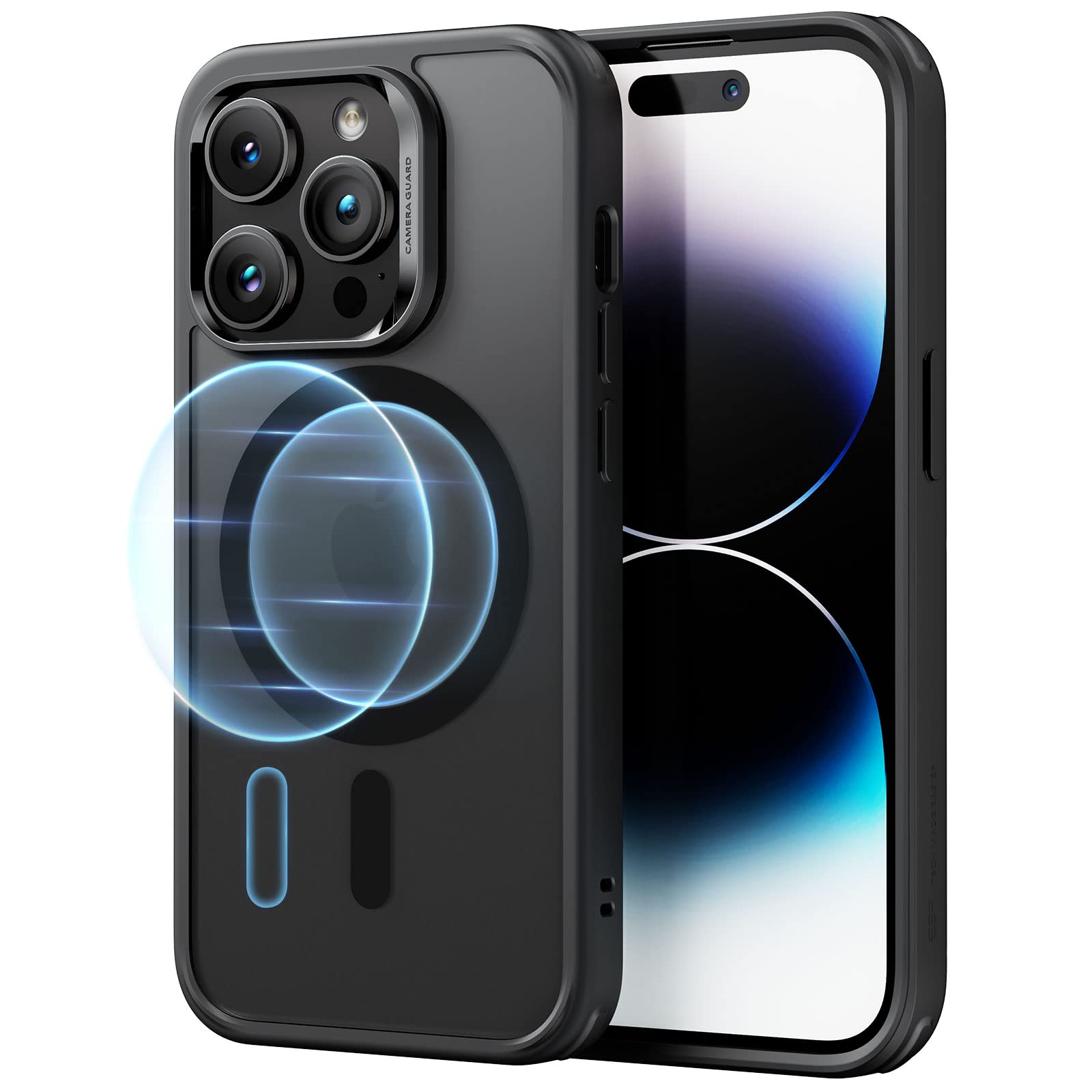 Apple iPhone 14 本体 ミッドナイト　ESRカバー付 Amazon.co.jp: ESR iPhone 14 Pro 用 ケース MagSafe対応 ワイヤレス