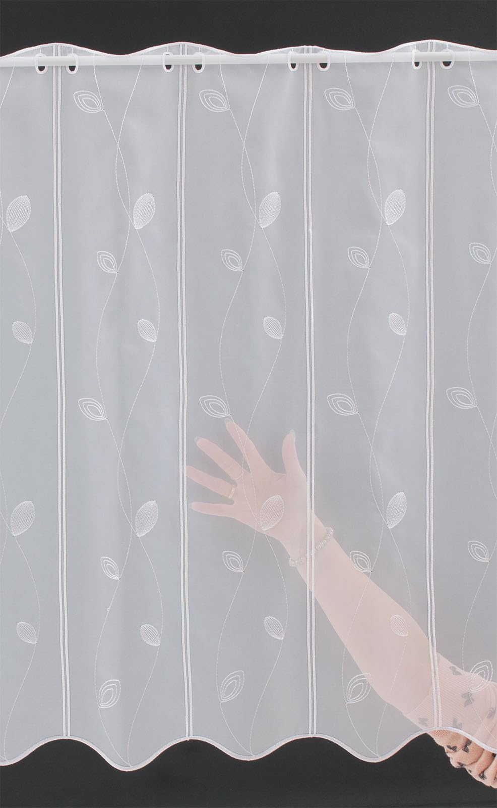 Tenda della Finestra Farfalle Altezza 90 cm | può Scegliere la