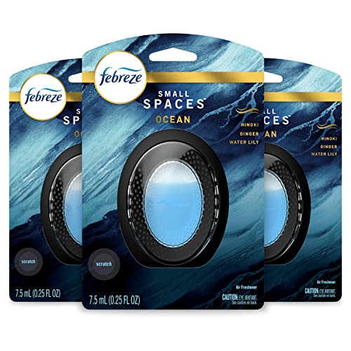 Febreze Small Spaces, Ocean, .25 fl. oz., Pack of 3