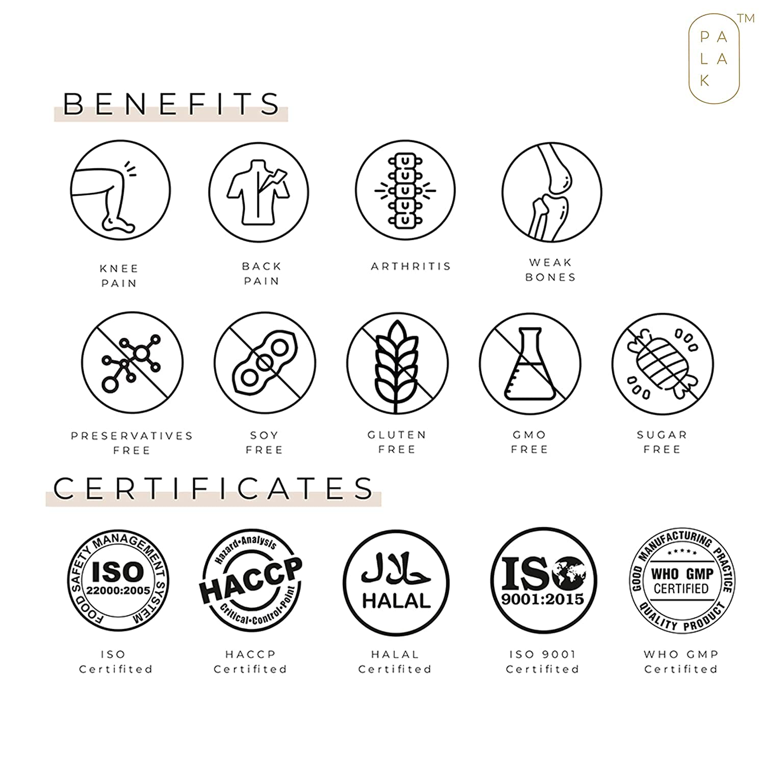 Organic Touch Palak Notes New Joint Pain Relief with Boswellia Serrata