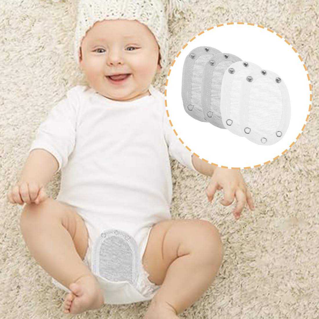 Bambino Body Extender Tutina Romper Extender Baby Utility Pannolino Prolunga Body Neonato