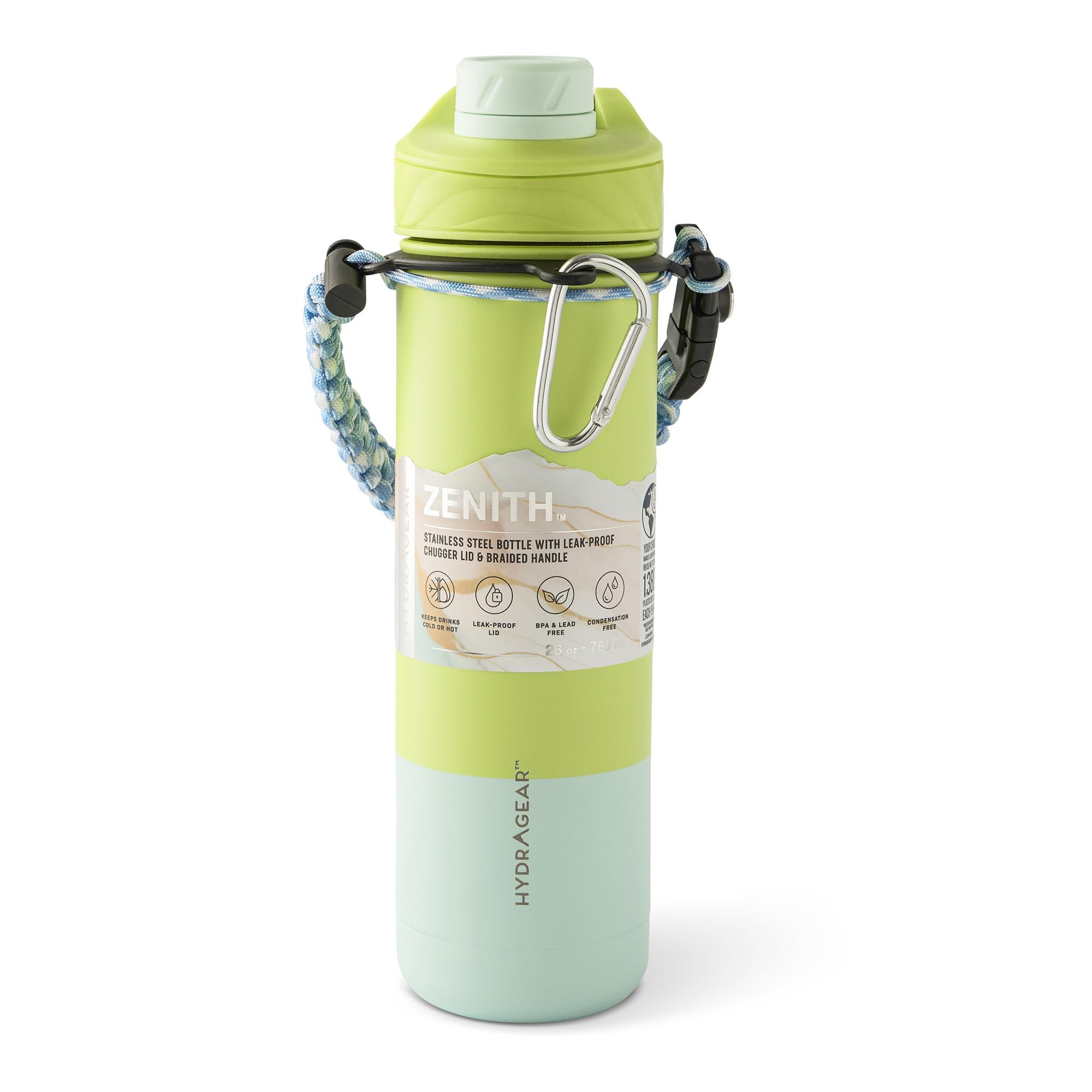 Amazon.com: Hydragear Zenith Chugger 26 oz Stainless Steel Water