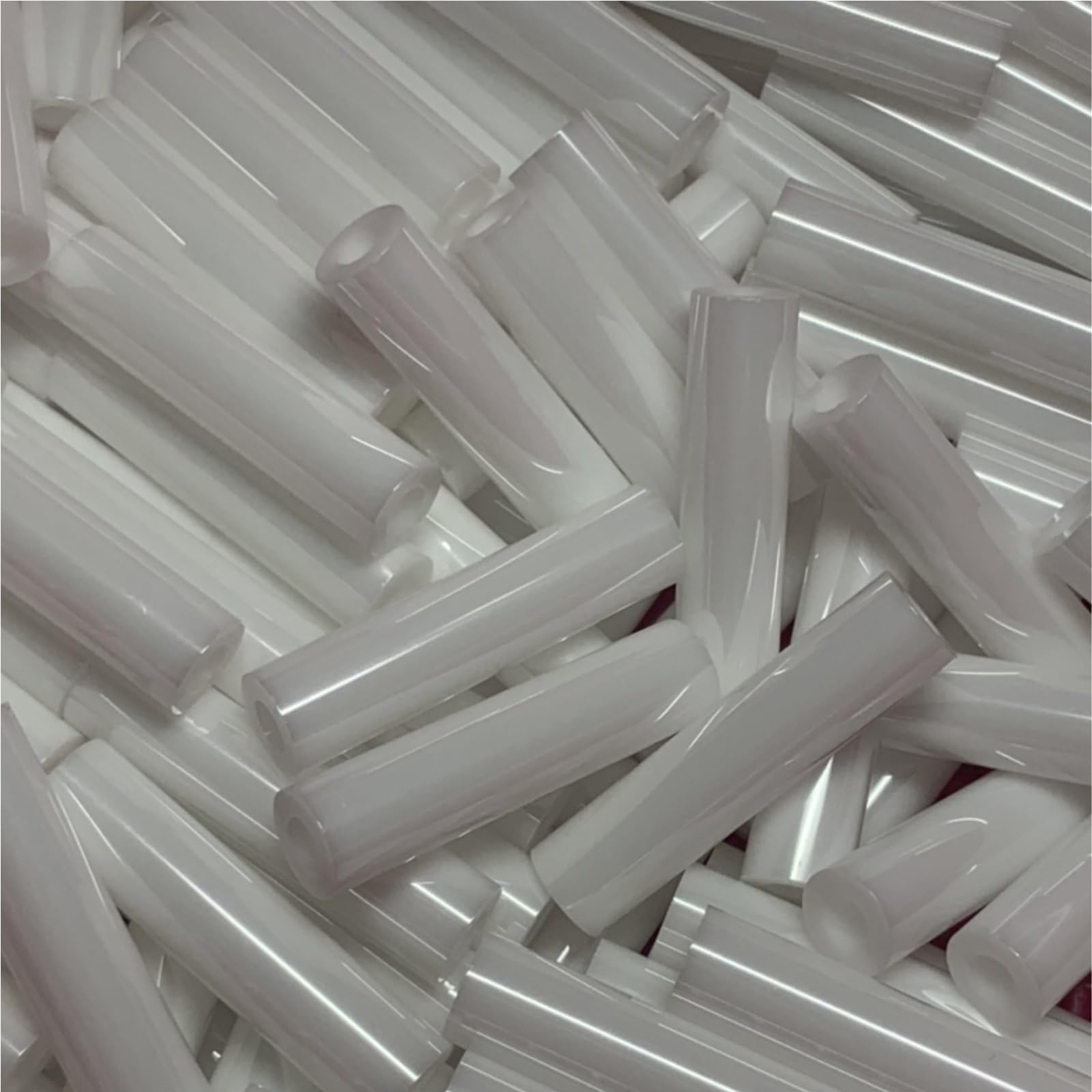 Manga de cerámica de alúmina Manguito de cerámica zirconio ligero, longitud 20 mm, 36, 42, tubos redondos huecos, 10 unidades(9.6x5x36mm)