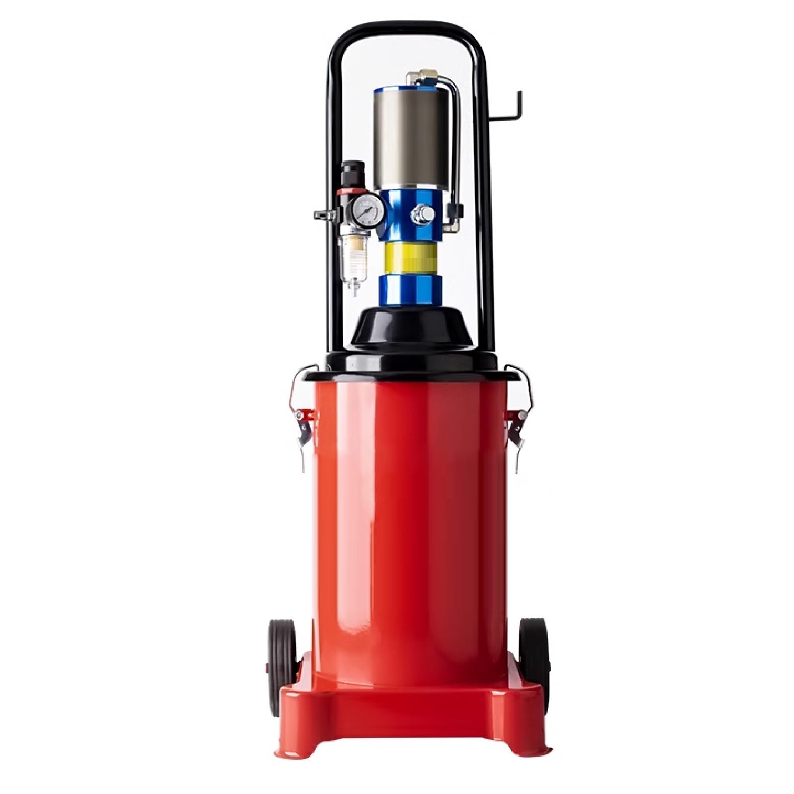 IYUESQ Pneumatic Grease - 12L Capacity, 80:1 Pressure Ratio for Heavy-Duty Industrial and Agricultural Machinery Lubrication