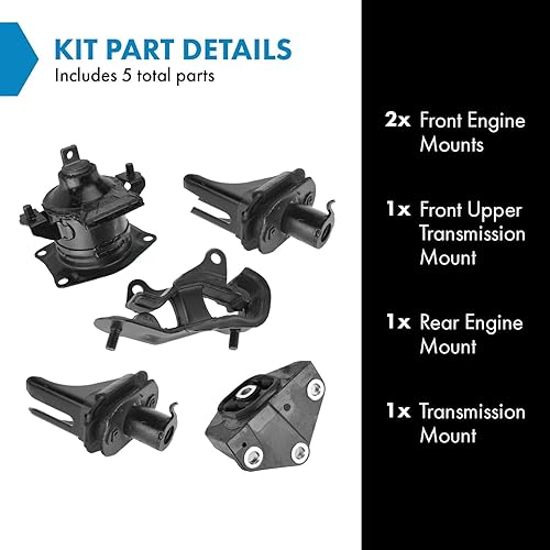 Vista 391 de TRQ Juego de montaje de motor compatible con Ford Bronco 1989-1992 F-150 F-250 F-350 1985-1997 Ranger 1994-1997 Mazda B2300
