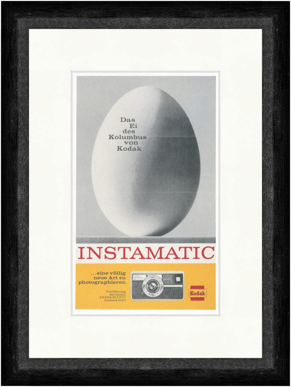 Biller AntikKodak Instamatic Camera Cassette Film System Nerwin Faks Poster World 358