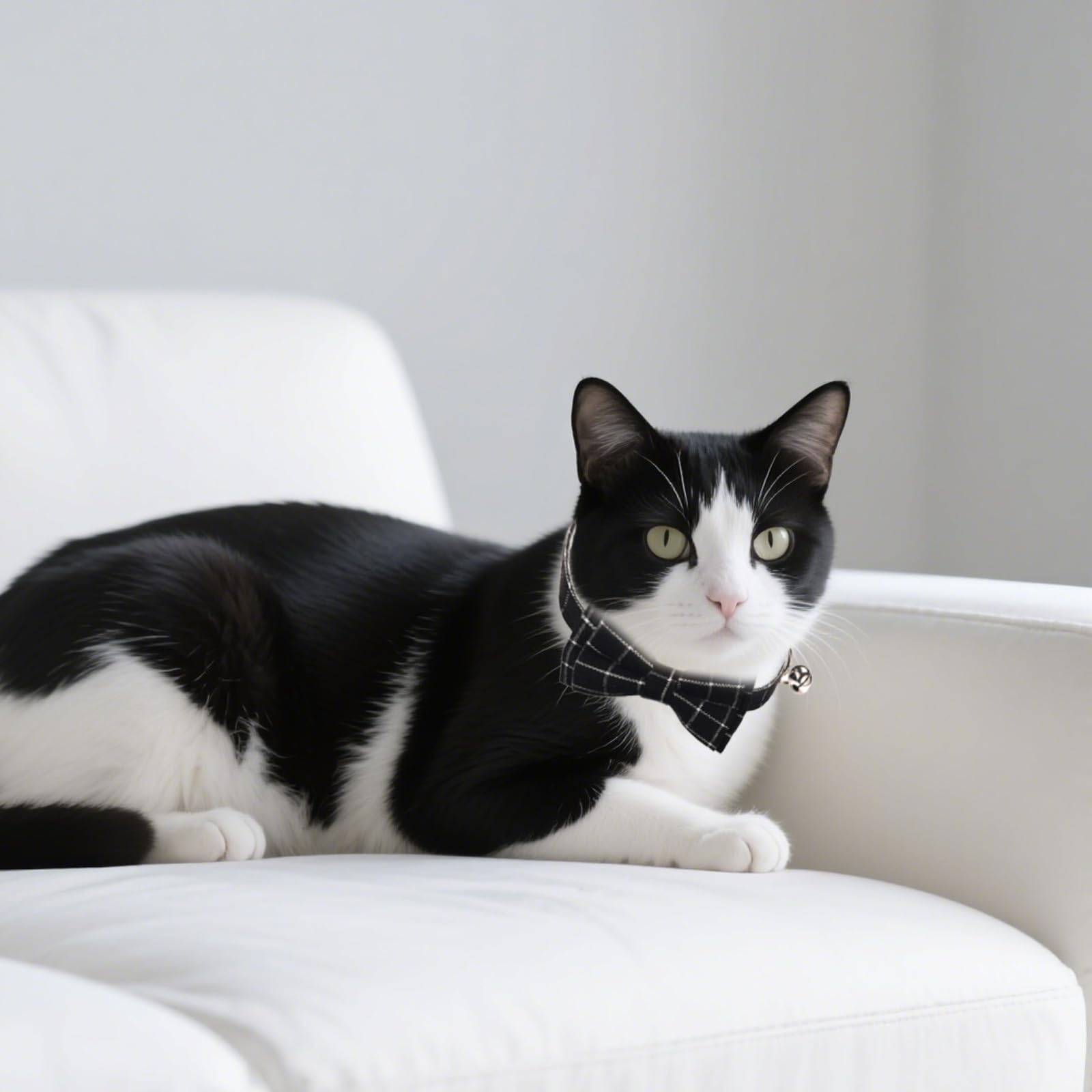 10 collares de gato con pajarita y campana, collares extraíbles para gatos, gatitos y cachorros