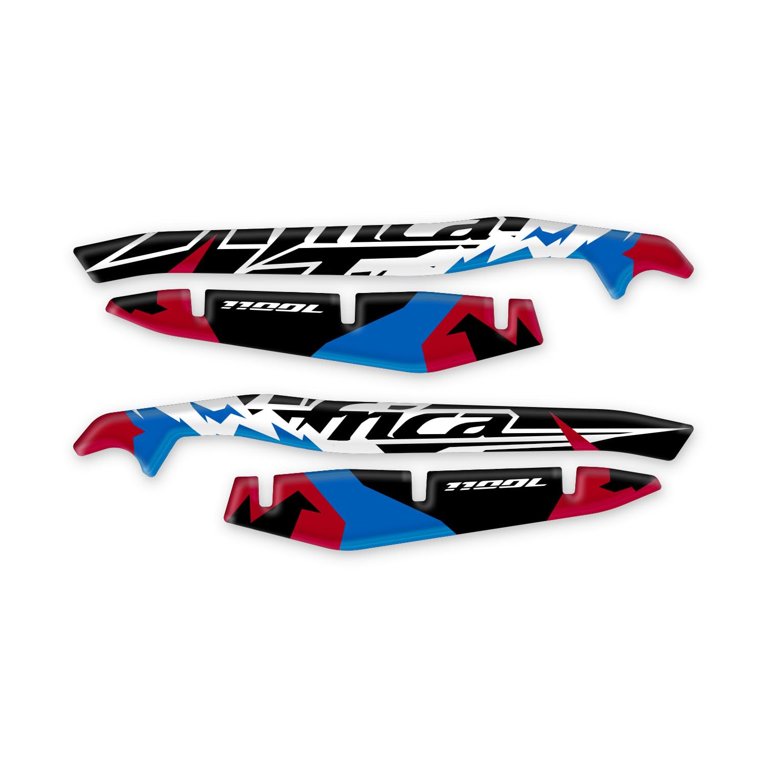 Autocollants protège-mains Honda Africa Twin CRF 1100 L 2024 Grand Prix Red Style APA-AT-24