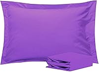 Vista 43 de NTBAY Fundas de almohada estándar, paquete de 2 fundas de almohada de microfibra cepillada de 20 x 26 pulgadas, súper suaves y acogedoras