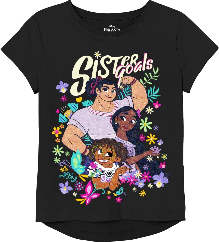 Disney Girls Encanto Sisters Mirabel, Isabela, Luisa T-Shirt