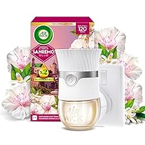 Air Wick Diffusore Elettrico di Fragranza, Sinfonia di Fiori di Sanremo con Oli Essenziali, 1 Dispositivo + 1 Ricarica, Profumatore per Ambienti