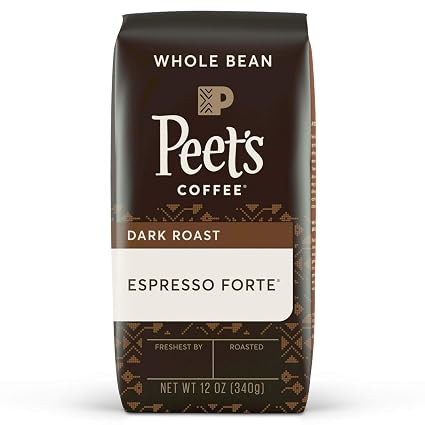 Coffee Espresso Forte Whole Bean Coffee 