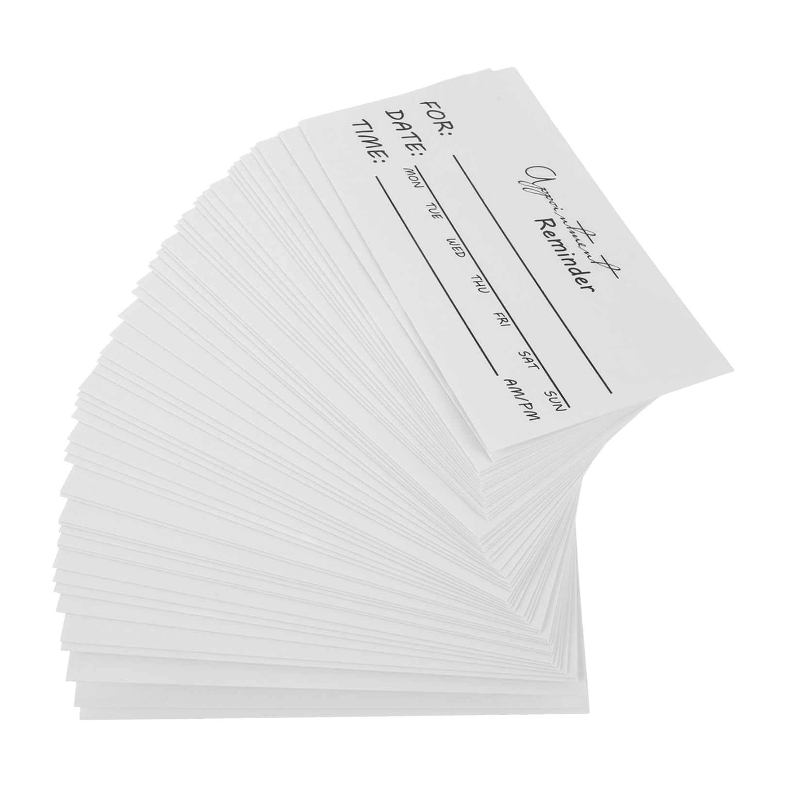 SEWACC 250stücke Appointment Reminder Cards Weiße Karten Zum Beschriften Elegantes Design Für Hochzeiten Und Veranstaltungen Reißfestes Papier Für Angenehmes Schreiben Vielseitig