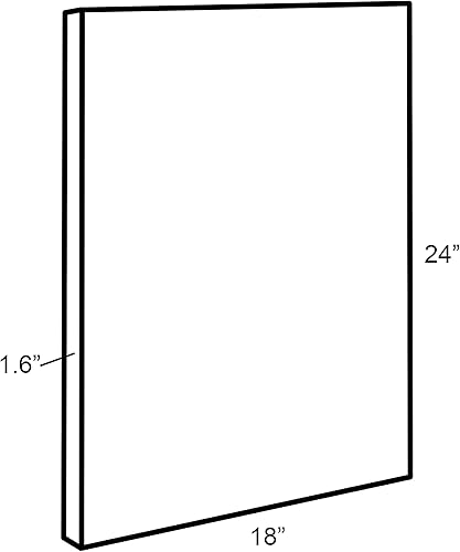 Miniatura 7 de Kate and Laurel Kasey Free - Lienzo enmarcado para pared, 18 x 24 pulgadas, arte costero escénico para pared de Sylvie Golden Hour