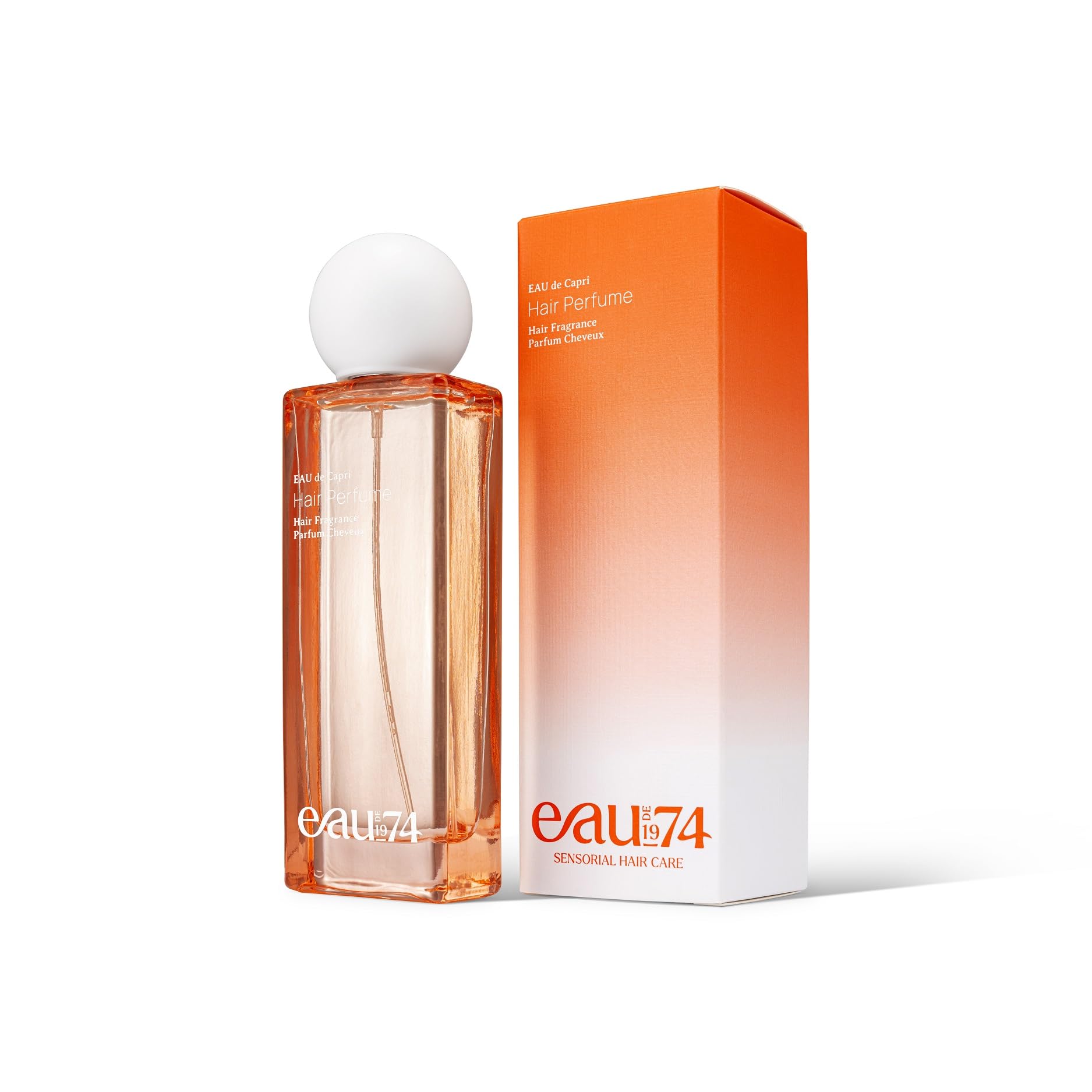 EAU de Capri Hair Perfume 50ml | Mediterranes Haarparfum inspiriert von Capri | Frischer Zitrus-Duft mit Passionsfrucht, Moschus & Blüten