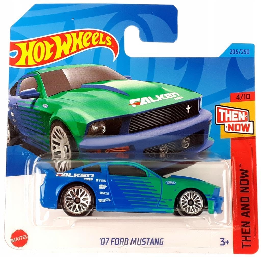 Hot Wheels - ´07 Ford Mustang - Then and Now 4/10 - HKJ43 - Short