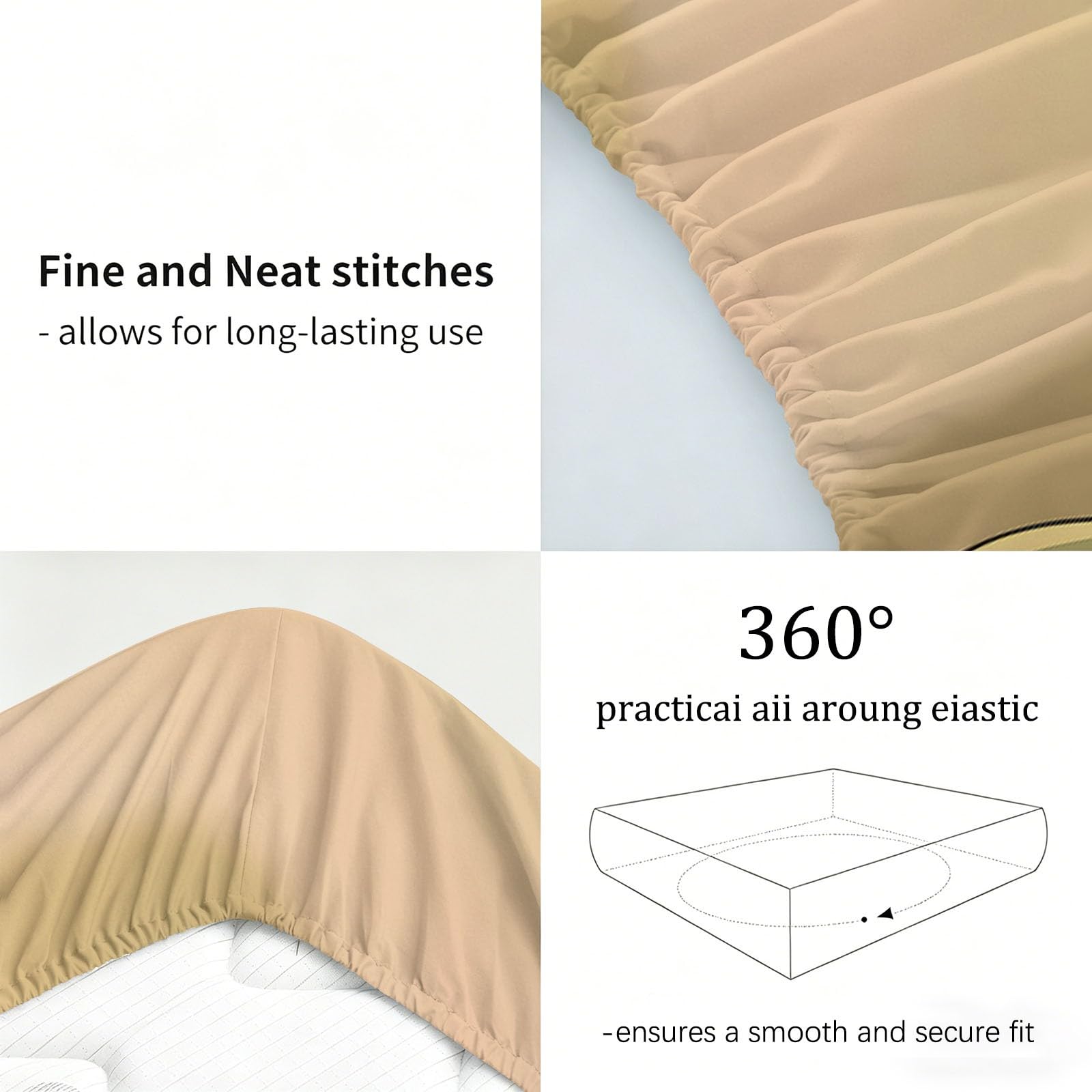 Sábana bajera ajustable para cama individual rústica de 90 x 190 cm, de microfibra suave, para niños y adolescentes, resistente a la decoloración, con bolsillo profundo de 30 cm, color rojo