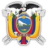 Ecuador Coat of Arms Car Bumper Sticker Decal