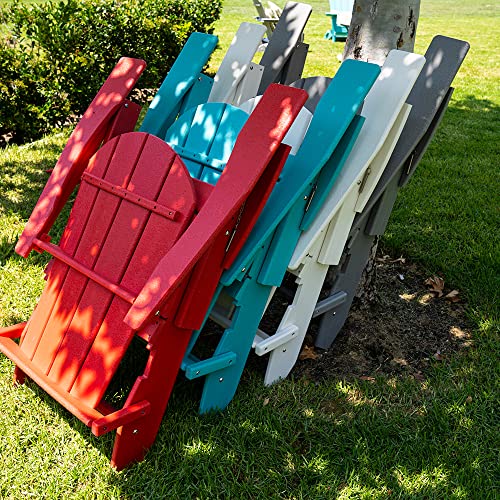 Folding-Adirondack-Chair-Premium-All-Weather-Outdoor-Patio-Furniture-21-Inch-Wide-Seat-Up-to-350-lbs-Foldable-Outdoor-Patio-Chairs-New-Heritage-Collection-Grey Folding Adirondack Chair Premium All Weather Outdoor Patio Furniture 21 Inch Wide Seat Up to 350 lbs Foldable Outdoor Patio Chairs New Heritage Collection Grey