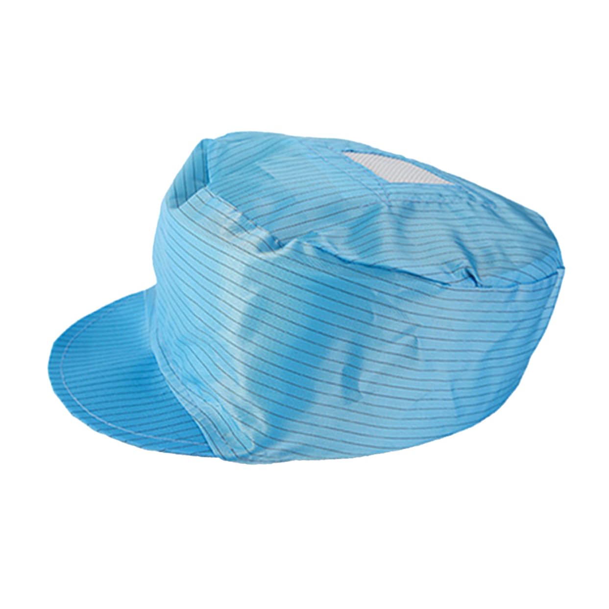 MUSISALY Static Working Hat 5pcs Blue Mesh Fabric Protective Cap for Electronics Solar Toys