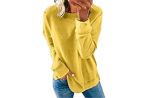 Women's Oversized Casual Crewneck Pullover Tops for Ultimate Comfort