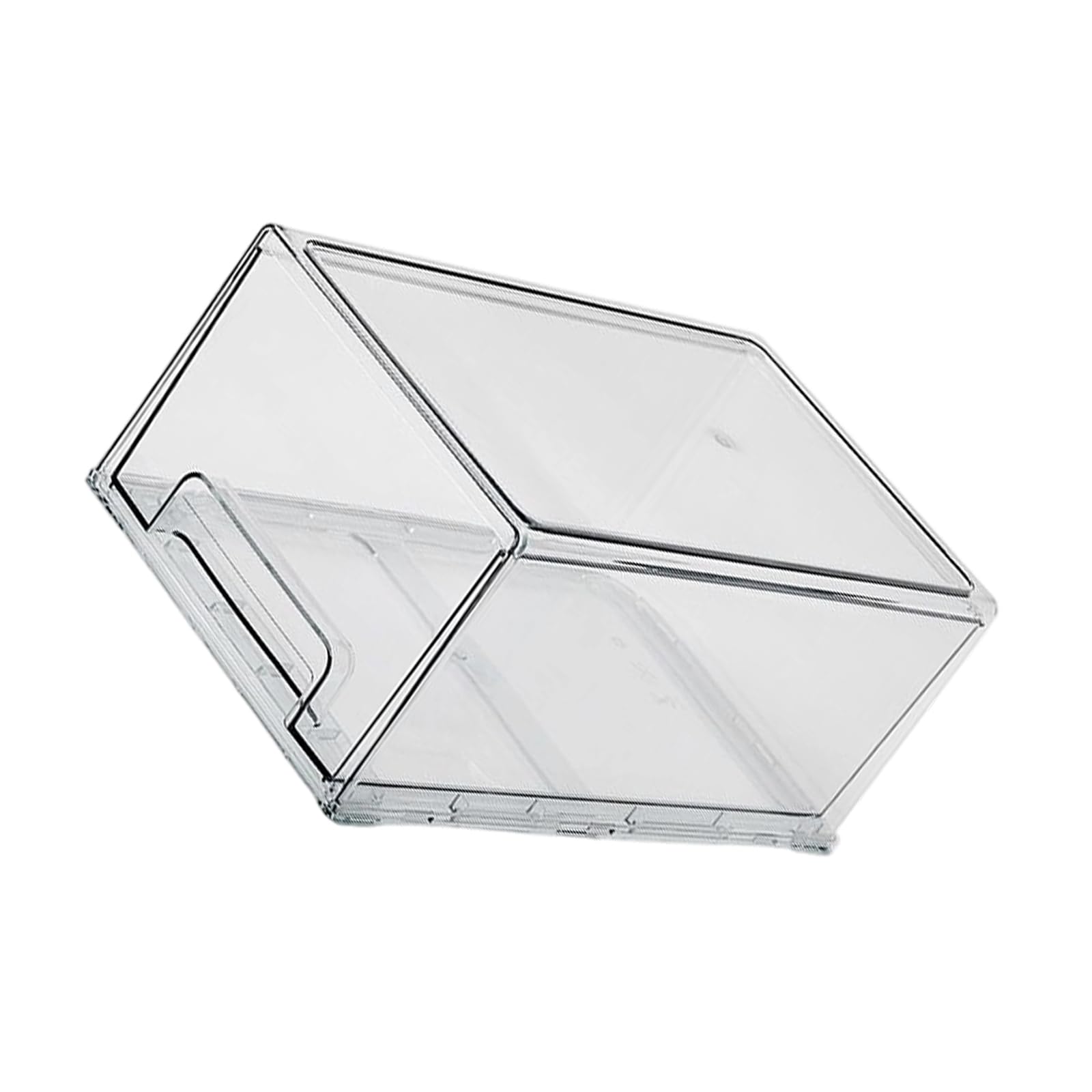 Space Saving Clear Drawer Storage Case Great for Storing Cosmetics Stationery and Small Household Accessory Makeup Storage Box
