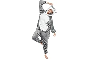 Fleece Puppy Christmas Adult Onesie Pajamas