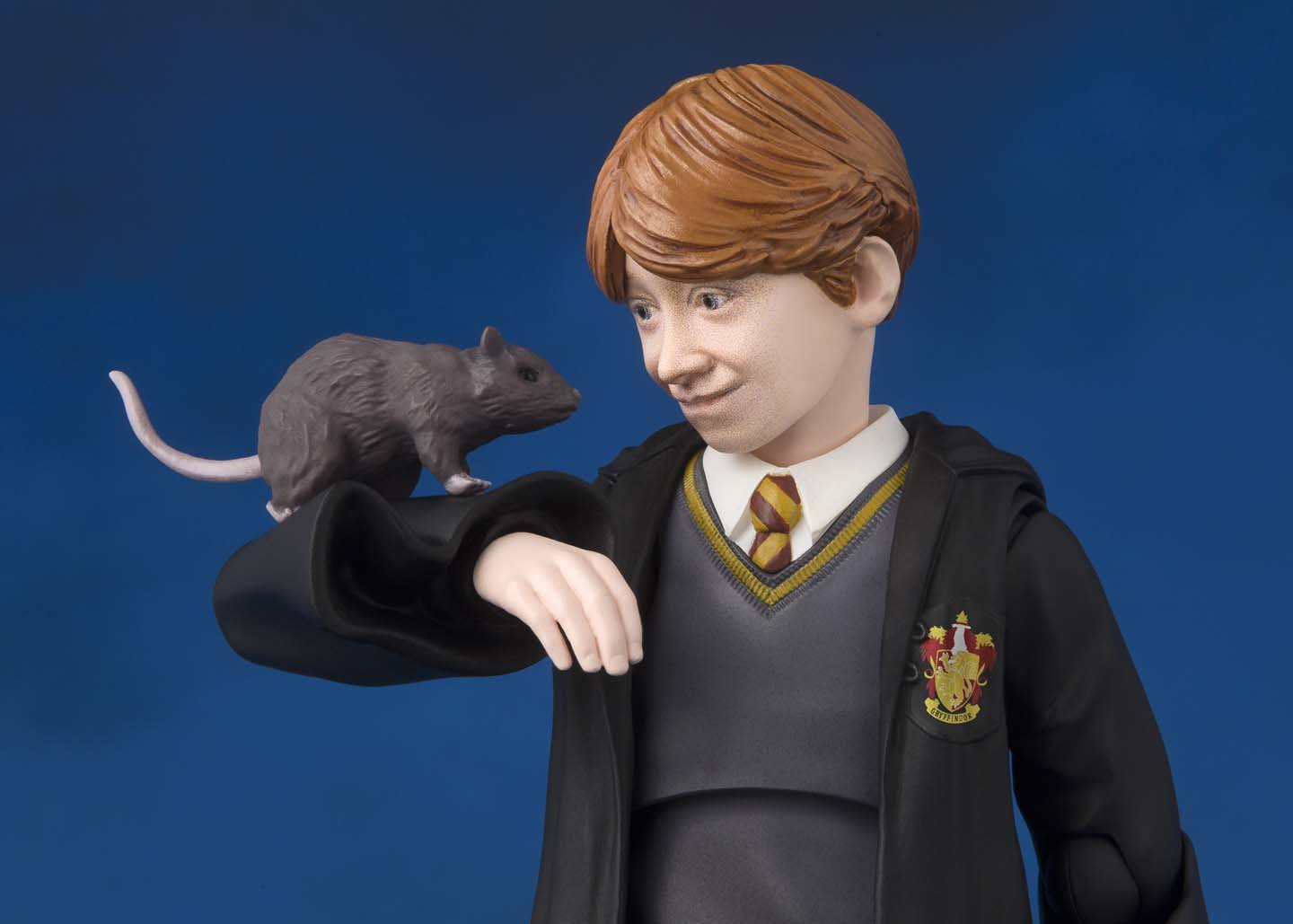 Ron Weasley Figura 12 cm (Harry Potter and The Philosopher's Stone) SH Figuarts | Harry Potter Sorcerers Stone Figura de acción de 5 pulgadas S.H. Figuarts - Ron Weasley