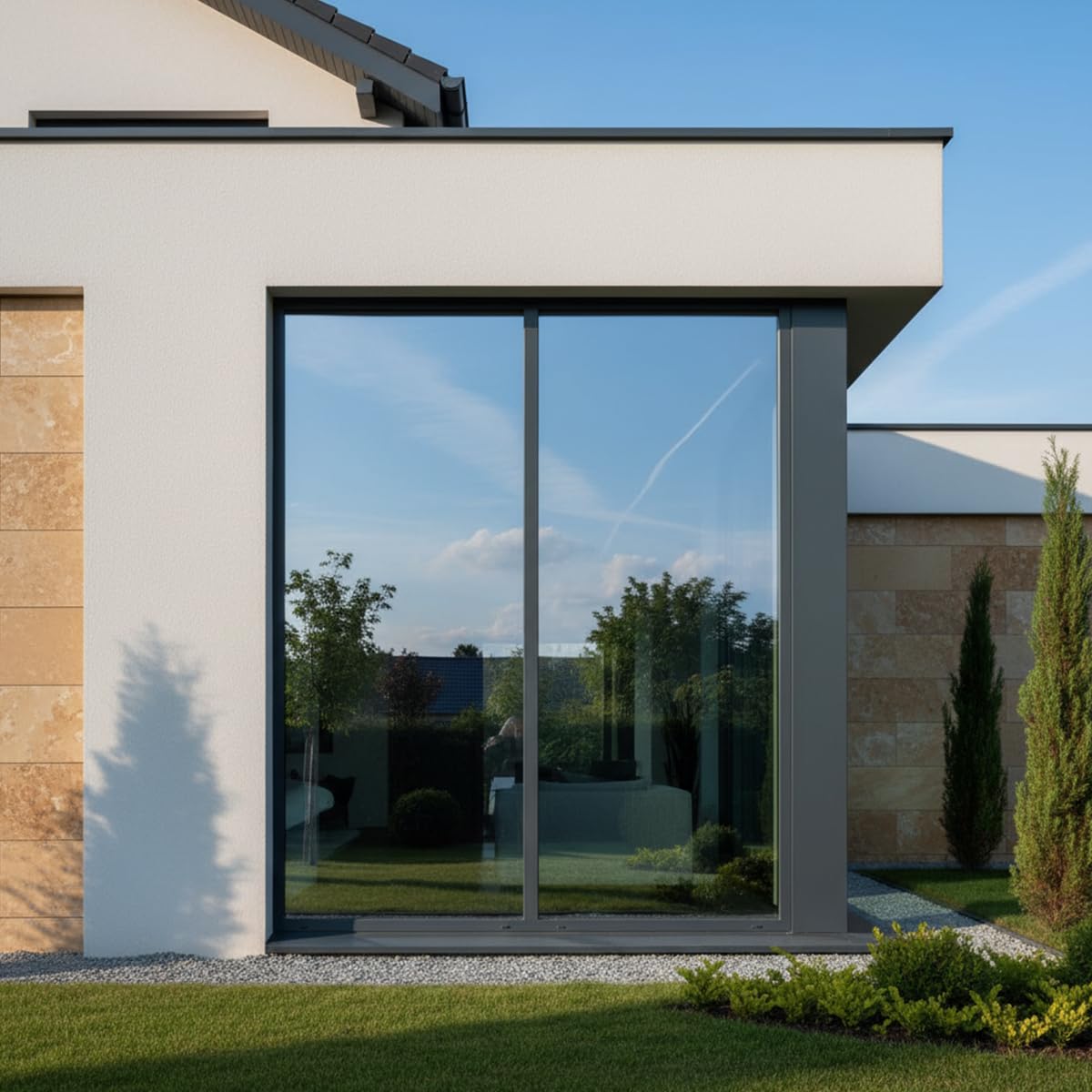 Ambiance Sticker Private Window Film by the Metre - Electrostatic Anti-Glare Anti-UV Anti-Heat - H60 cm x L8 m