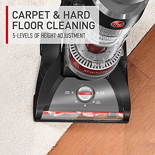 Hoover-WindTunnel-Whole-House-Rewind-Corded-Bagless-Upright-Vacuum-Cleaner-For-Carpet-and-Hard-Floors-UH71350V-Black