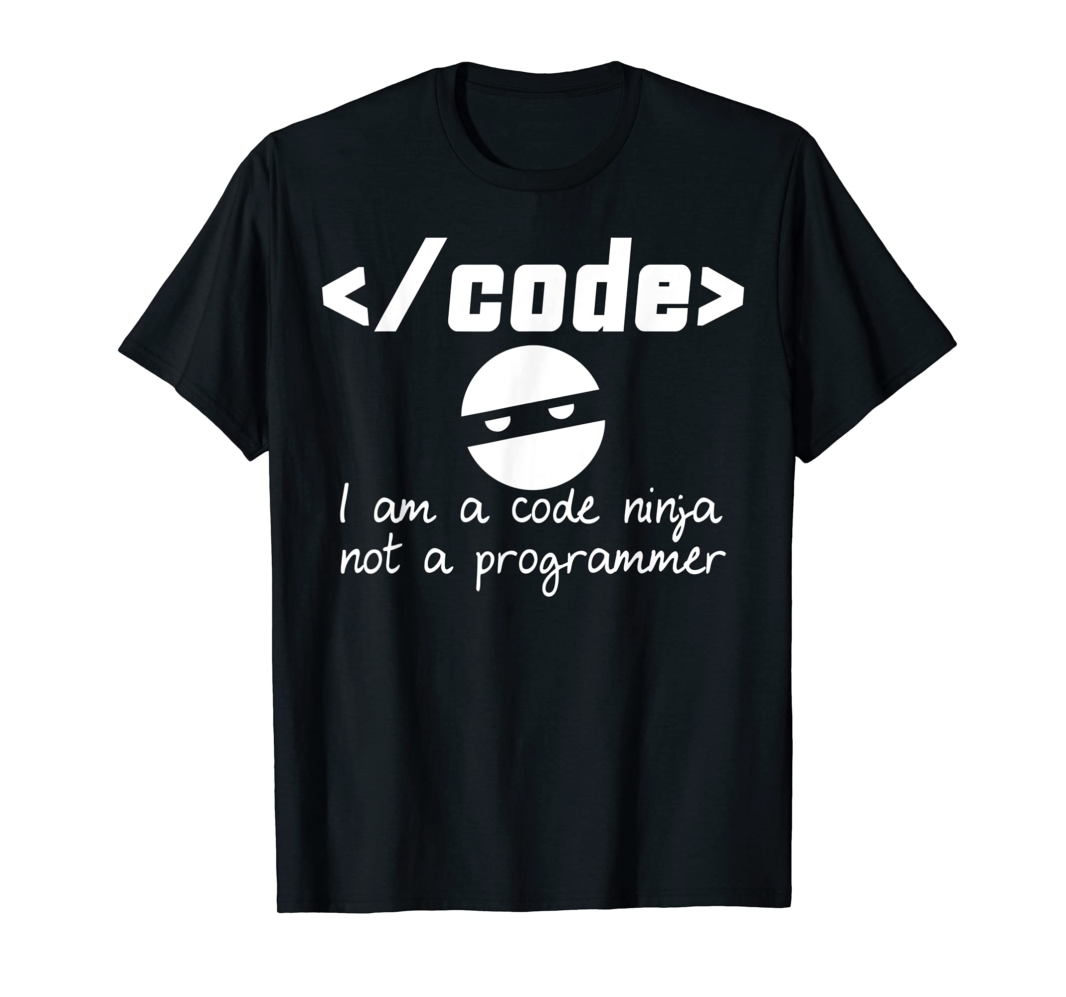 I am a Code Ninja Gift TeeI am a Code Ninja, Funny Programming T-Shirt