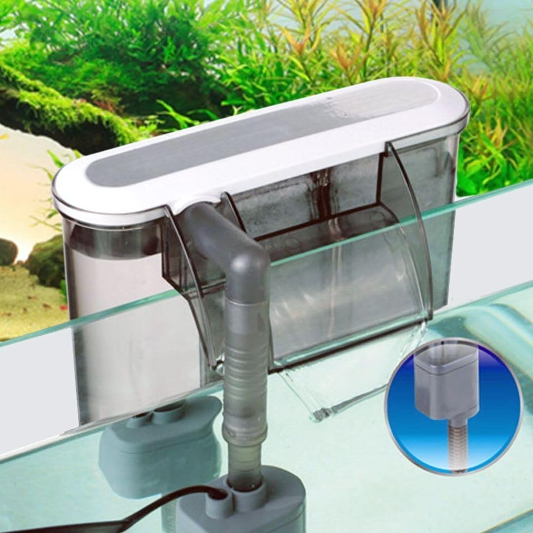VAYINATO® HBL Series High Efficiency Filtration System Hang On Filter for Aquarium Fish Tank Suitable for Both Fresh and Salt Water (HBL-302 | 3W | 350L/H) by Petzlifeworld (B0CW324TPH) Amazon Price History, Amazon Price Tracker