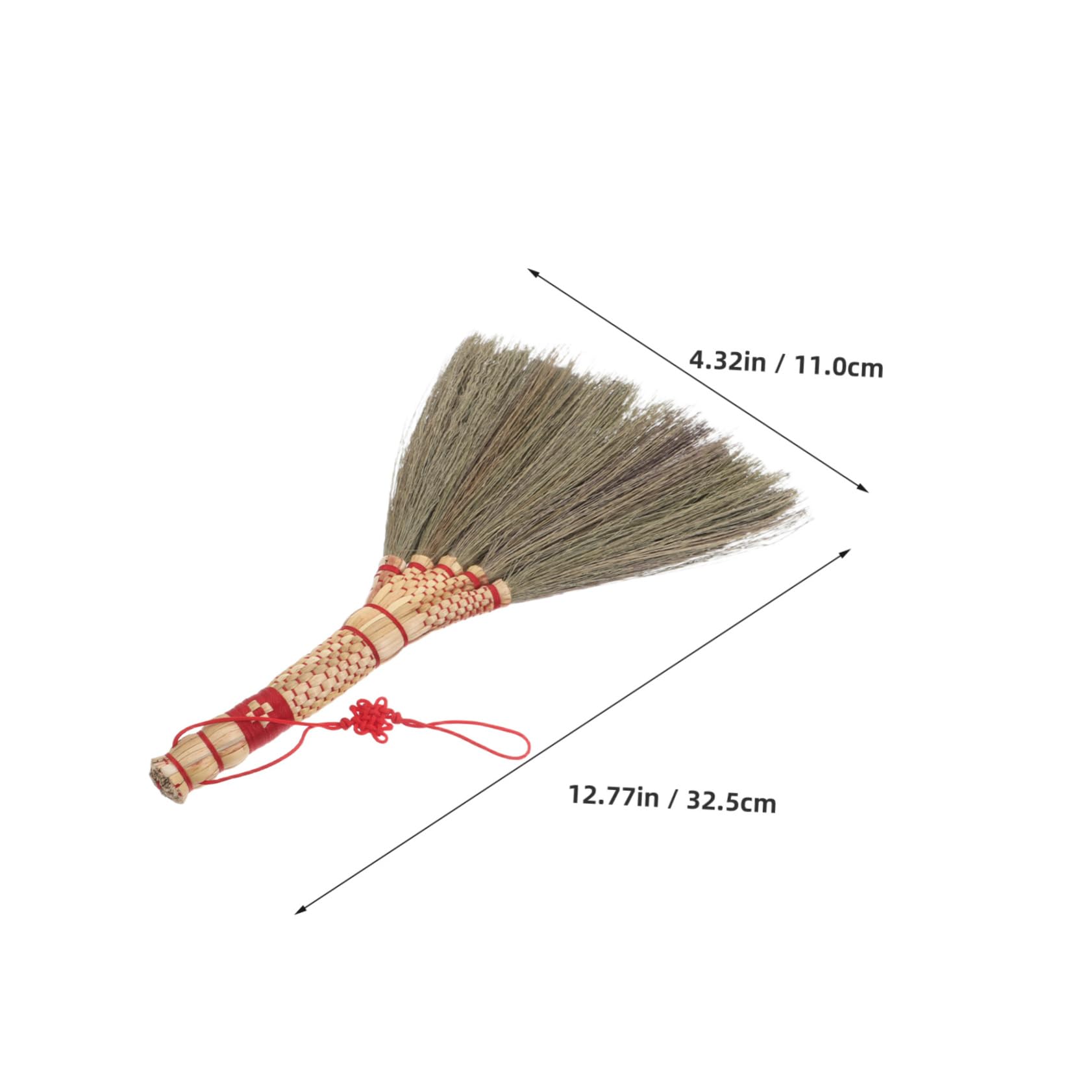 Happyyami Mini Tabletop Cleaning Broom Compact Handheld Sweeping Brush for Precise Cleaning of Tea Tables Balconies and Office Surfaces Reusable Artisan Quality