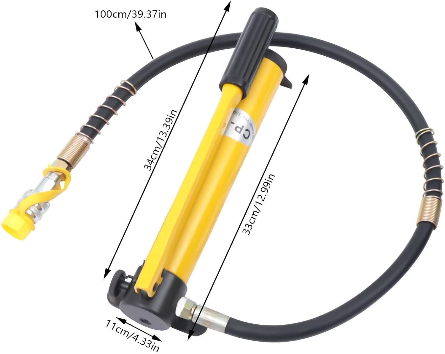 Portable Expander Tensioner Pliers Manual Tool, 14T Hydraulic Flange Splitter, W/CP-180 Pump, Suitable for Power Maintenance, Construction Engineering, Fire Safety