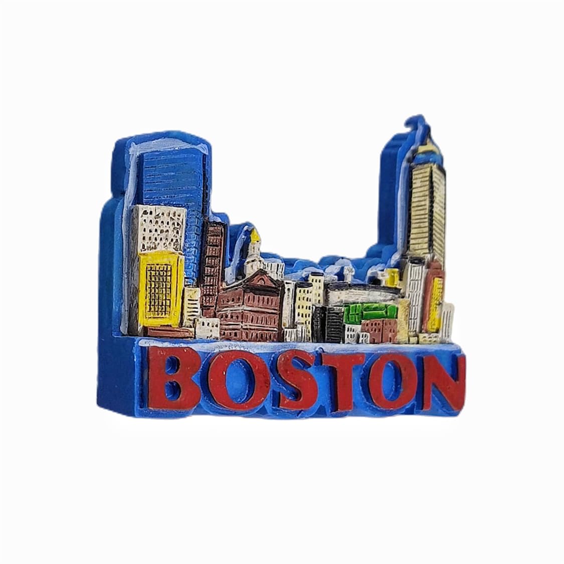 Calamita 3D Per Frigorifero Boston USA - Souvenir Da Viaggio, Decorazione Casa - Foto 11