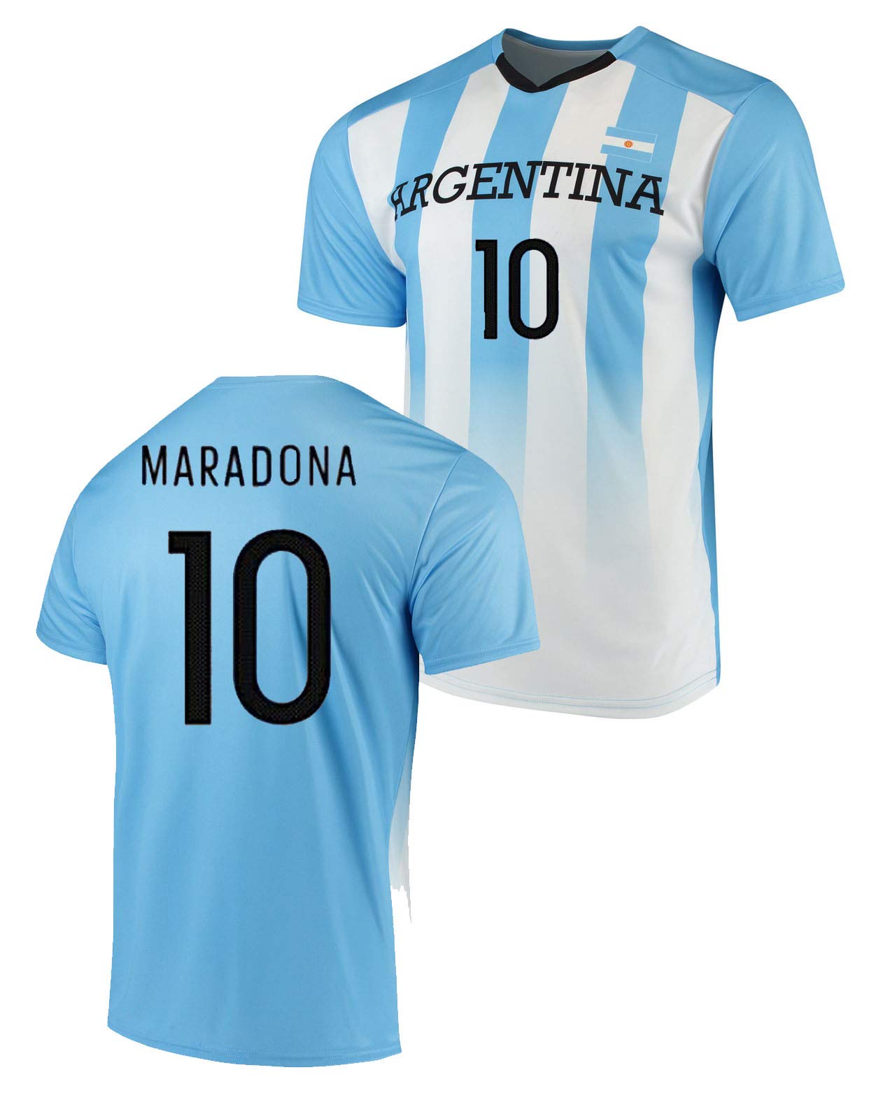 Diego Maradona Argentina National Team Fan Jersey (Medium) White