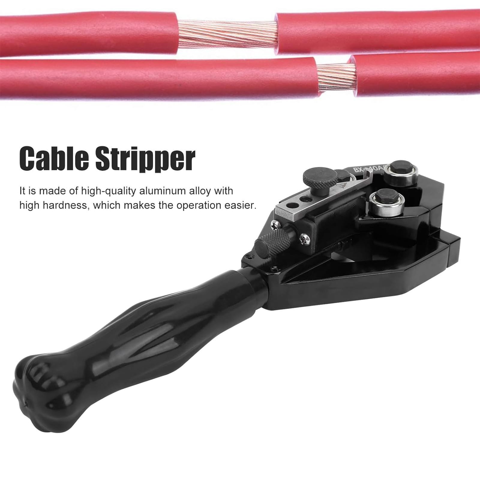 Máquina Pelacables, Pelacables Manual para Cables de 10 kV, Herramienta de Corte rotativa portátil, Cuchillas multifunción de 22-40 mm.