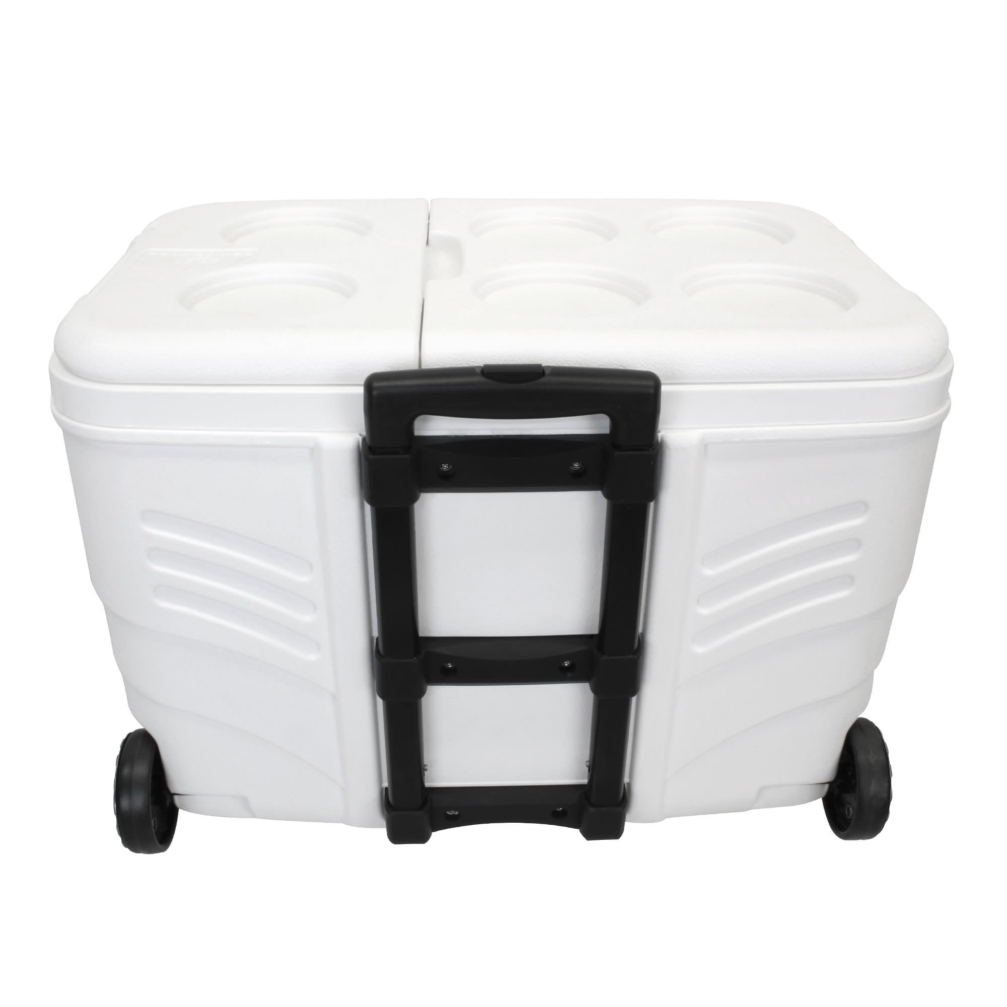 Waterside Polarcooler Kühlbox Extreme mit Rädern 62 Liter - Robuste Thermobox für Reisen und Ausflüge