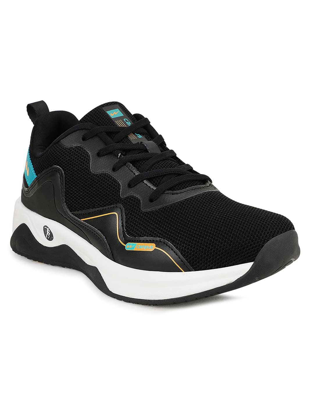 Campus Mens HASHBRO BLK/T.Blue Running Shoes - 6UK/India 12G-813 (B09C22MTVS) Amazon Price History, Amazon Price Tracker